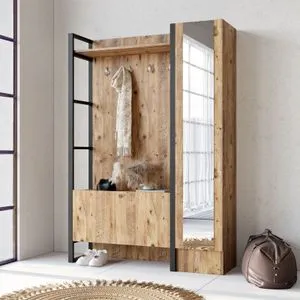 Ml15-A Atlantic Pine Hall Stand