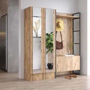 Ml18-A Atlantic Pine Hall Stand