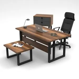 Mn08-Ba Baroque
Anthracite Office Furniture Set
