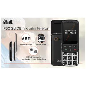Mobilni telefon F60 SLIDE , 2.8 ekran ( 7.1 cm ), Dual SIM
