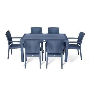Mobilya Garnitura Ratan antracit L 6/1