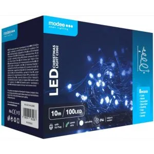 Modee Lighting ML-C2002 Lampice za jelku sa 100 LED dioda dnevno svetlo,10m bele