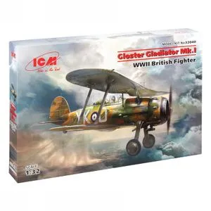 Model Kit Aircraft - Gloster Gladiator Mk.I WWII British Fighter 1:32