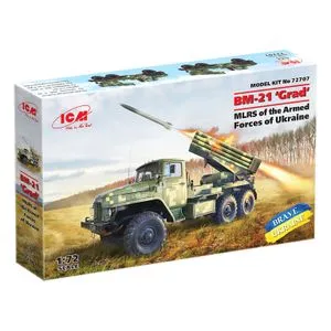 Model Kit Military - BM-21 'Grad' MLRS Of The Armed Forces Of Ukraine 1:72