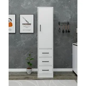Modera - White White Multi Purpose Cabinet