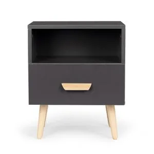 ModernHome Noćni stočić 1 fioka Nova Siva WYJ-258 GRAY