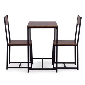 ModernHome Set za trpezariju 2 stolice + sto CZCY805077T WOOD