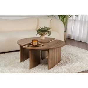 Moira - Walnut Walnut Coffee Table
