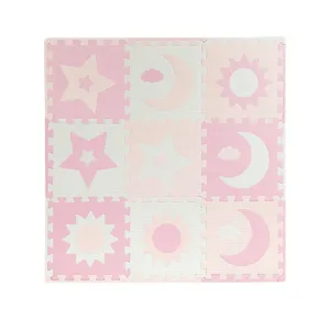 MoMi podloga puzzle Nebe Pink