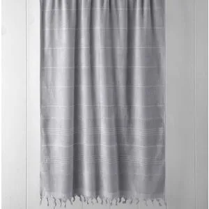 Monaco - Light Grey Light Grey Fouta (Beach Towel)