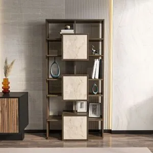 Monaco - Walnut, Travertine Walnut
Travertine Bookshelf