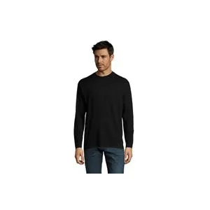 MONARCH muška majica sa dugim rukavima - Crna, 3XL