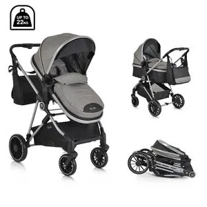 Moni Kombinovana kolica za bebe Kali Grey