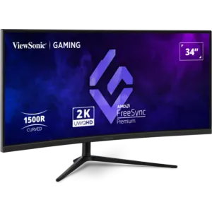 Monitor 34 Viewsonic VX3418C-2K 3440x1440/UltraWide QHD/VA/1ms/180Hz/2xHDMI/2xDP/Zvučnici/Curved