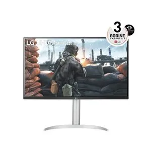 Monitor LG 32UP55NP-W 31.5" VA 3840x2160 60Hz 4ms GtG HDMIx2 DP USB freesync visina VESA srebrna