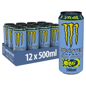 Monster Energy VR46 Rossi Zero Sugar energetsko piće 0,5 l, pakovanje 12 limenki