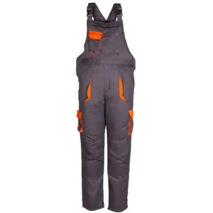 Monsun Radne pantalone postavljene tr Contrast sive/narandžaste, vel.XL