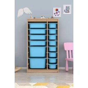 Montana Xs 2D4N8U - Sonomo, Blue Sonomo
Blue Multi Purpose Cabinet