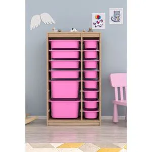 Montana Xs 2D4N8U - Sonomo, Pink Sonomo
Pink Multi Purpose Cabinet