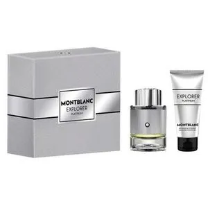 MONTBLANC EXPLORER PLATINUM SET