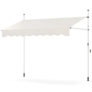 Montelux Easy 250x125cm Bež Balkonska Tenda
