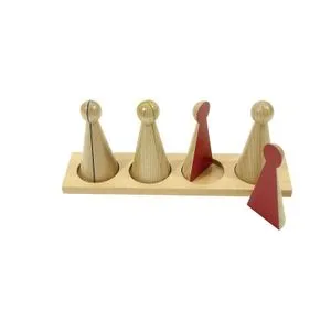 MONTESORI Drveni čunjevi