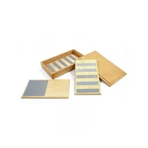 MONTESORI Grube i glatke taktilne pločice na šmirgl papiru