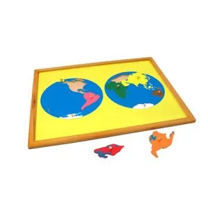 MONTESORI Puzzla svet