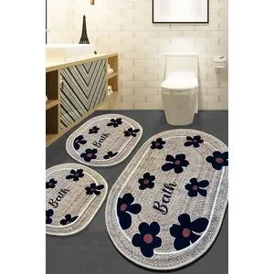 Moole - Beige Beige Bathmat Set (3 Pieces)