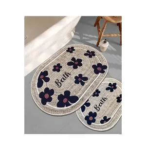 Moole - Set Bež Kupatilskih Prostirača (2 Komada)