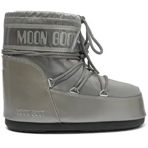Moon Boot čizme Icon Low Glance za žene, srebrno-sive