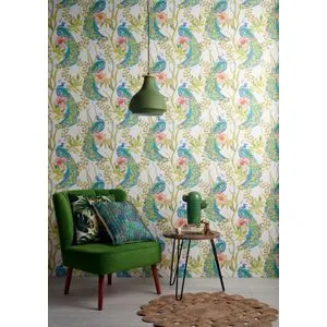 Moon River - Green Green Wing Chair