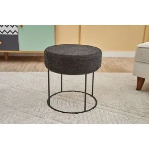 Moon Steel Gabbana Anthracite
Copper Pouffe