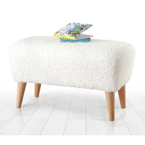 Moouv 3334 - White White Pouffe