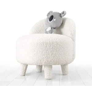 Moouv 3341 - White White Pouffe