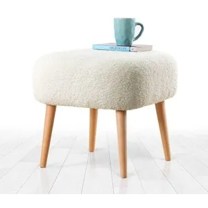 Moouv 7096 - White White Pouffe