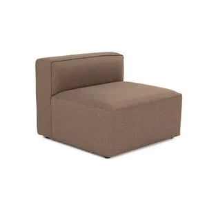 Mora XL O1 - Brown Brown 1-Seat Sofa