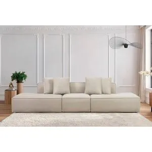 More M(M4-M1-M3) - Cream Cream Corner Sofa