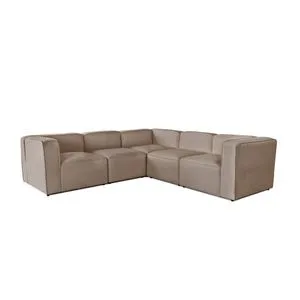 More Pars (M2-M1-M2-M1-M2) - Cappuccino Cappuccino Corner Sofa