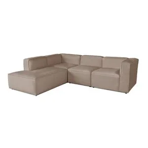 More Pars (M4-M2-M1-M2) - Cappuccino Cappuccino Corner Sofa