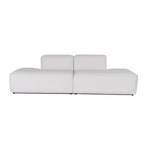 More Pars (M4-M3) - White White Corner Sofa