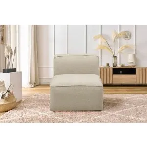 More S- M1 - Cappuccino Cappuccino 1-Seat Sofa