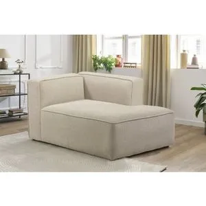 More S -M6 - Cappuccino Cappuccino 1-Seat Sofa