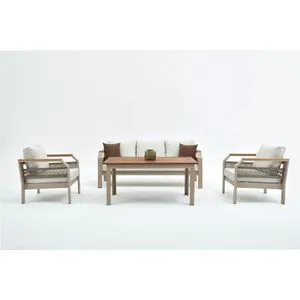 Morento Beige Garden Lounge Set