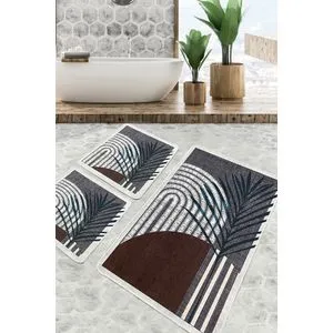 Morillo Multicolor Bathmat Set (3 Pieces)