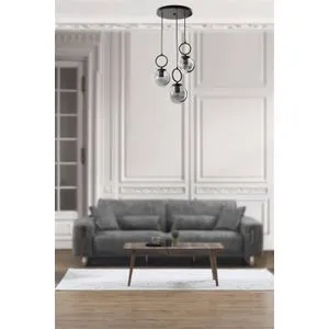 Morino viseća lampa, crna