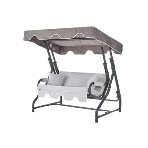 Morus 3 Multicolor Garden Double Swing Chair
