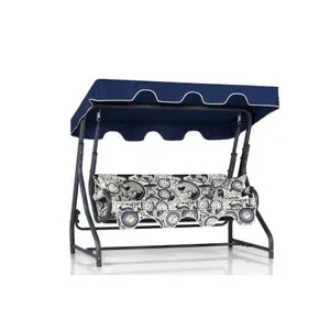 Morus Saat - Multicolor Multicolor Garden Double Swing Chair