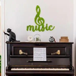 Moss - Zelena Muzika Dekorativna Zidna Oprema