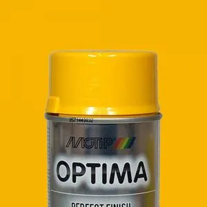 MOTIP Optima Akrilna boja u spreju RAL1023 semafor žuta 400 mL